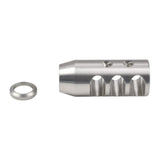 TACPOOL Tactical Reinforced Steel Muzzle Brake Recoil Compensator