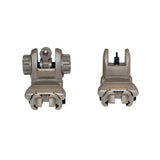 AR Flip-up Backup Sights Set, Tan