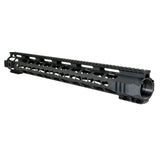 19.5" Presma AR-10 / LR-308 .308 19.5 Inch Free Float Handguard Rail Mount With Keymod - Fits Dmps Low Profile Uppers