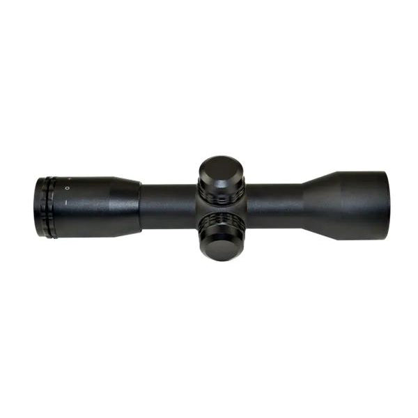 Kexuan 4x32mm Compact Scope With Rangefinder Reticle and 1" Scope Rings For Picatinny Rails