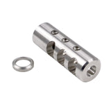 TACPOOL Tactical Reinforced Steel Muzzle Brake Recoil Compensator