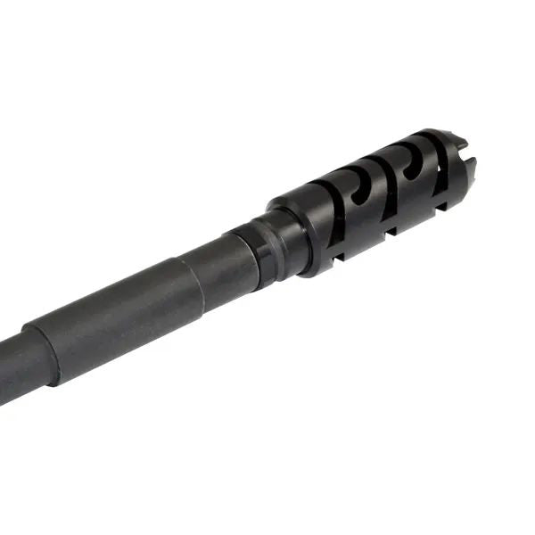 1/2x28 Muzzle Brake For AR-15, Steel, Black