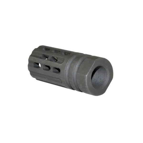 1/2x28 Muzzle Brake For AR-15, Steel, Black