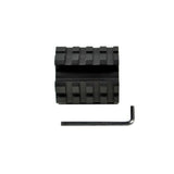 TACPOOL AR-15 Low Profile 0.750" Quad Railed Gas Block with Pin for .223