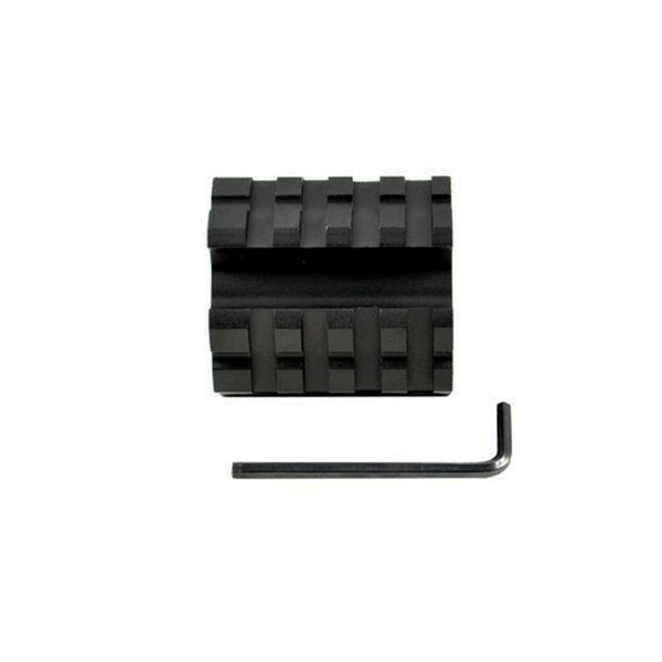 TACPOOL AR-15 Low Profile 0.750" Quad Railed Gas Block with Pin for .223