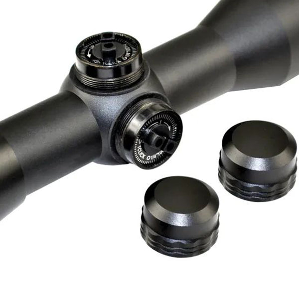 Kexuan 4x32mm Compact Scope With Rangefinder Reticle and 1" Scope Rings For Picatinny Rails
