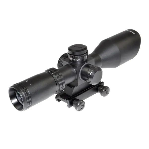 Eastvale 2.5-10x40 40mm Compact Rifle Scope W/ Mount Included, Red/green/black Mil-dot Reticle