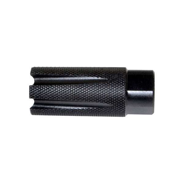 TACPOOL Competition Grade Muzzle Brake Recoil Compensator with Black Knurled Phosphate finish