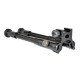 Tall Bipod For Picatinny Handguard Rail, Aluminum, Folding, Height Adjustable 9.75" To 12"