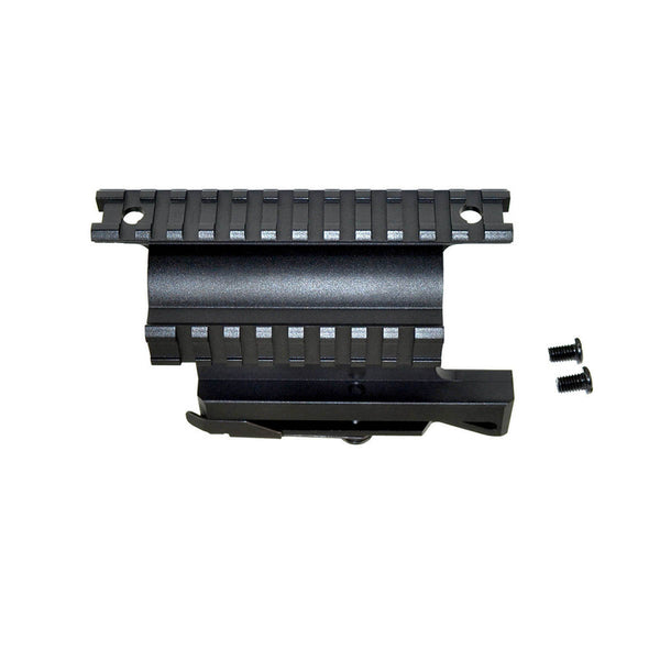 TACPOOL AK-47 Saiga 12/20/223/410 Quick Detachable Double Rails Side Accessory Mount