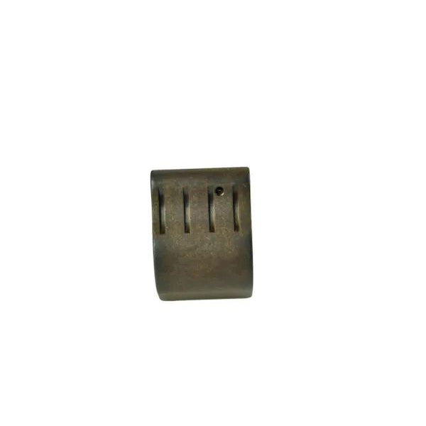 0.936"AR Low Profile Gas Block, 0.936 In, Black Steel With Ridges