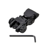 Rear Flip Up AR A2 Backup Sight For Picatinny Rail - Polymer - Black