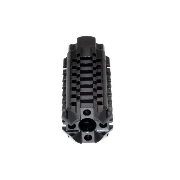 5/8x24 Muzzle Brake For .308, Steel, Black