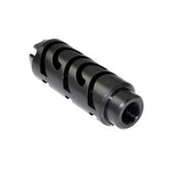 1/2x28 Muzzle Brake For AR-15, Steel, Black