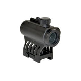 Presma® Red Hawk Series Compact Reflex Dot Scope with Integrated High Profile Riser Mount