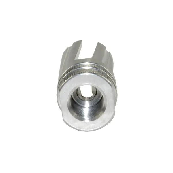 1/2x28 Muzzle Brake For AR-15, Stainless Steel
