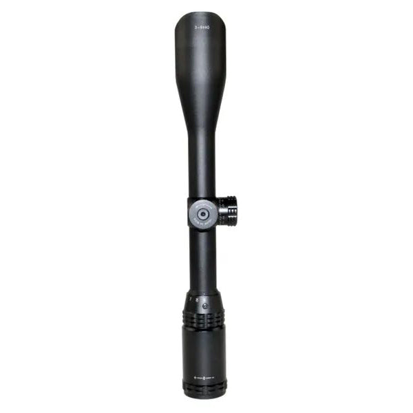 Sniper Grunt 3-9x40 Rifle Scope With Mil Dot Range Estimator Reticle, 1" Tube, 40mm Objective Lens, 3x To 9x Magnification