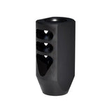 5/8x32 Muzzle Brake For .458 Socom .450 Bushmaster, Steel, Black