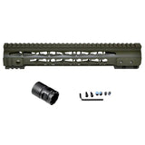 12.5" Presma AR-10 / LR-308 Dpms Low Profile .308 12.5 Inch Free Float Handguard Rail Mount