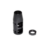 5/8x24 .308 Muzzle Brake For .308, Steel, Black