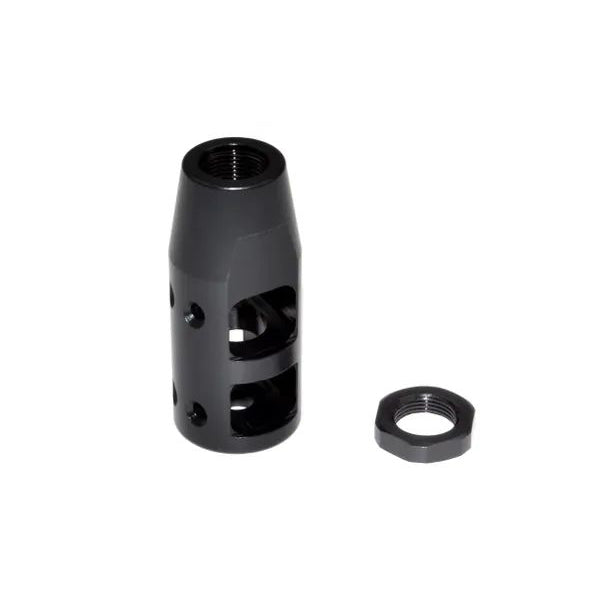 5/8x24 .308 Muzzle Brake For .308, Steel, Black