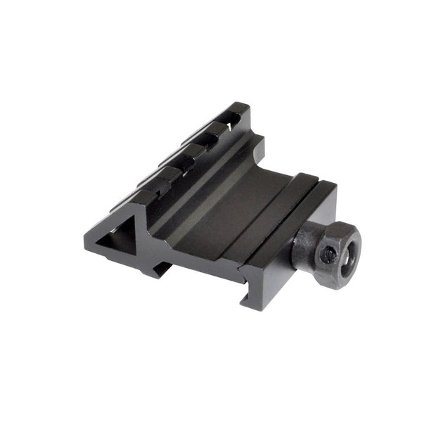 TACPOOL Offset 45 Degree 4 Slot Picatinny Rail Mount