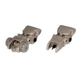 AR Flip-up Backup Sights Set, Tan