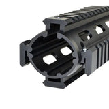 AR 308 2pc Drop In Handguard Carbine Length - 308 Dmps Low Profile / LR-308 2pc 6.7" 6061-T6 Aluminum