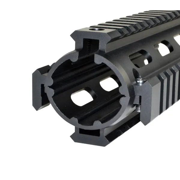 AR 308 2pc Drop In Handguard Carbine Length - 308 Dmps Low Profile / LR-308 2pc 6.7" 6061-T6 Aluminum