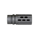 1/2x28 Muzzle Brake For AR-15, Steel, Black