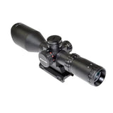 Eastvale 2.5-10x40 40mm Compact Rifle Scope W/ Mount Included, Red/green/black Mil-dot Reticle