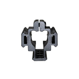 TACPOOL AR-15 Tri-Rail Front Sight Barrel Mount w/ Spacers, Aluminum, Black