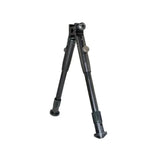 Tall Bipod For Picatinny Handguard Rail, Aluminum, Folding, Height Adjustable 9.75" To 12"