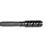 1/2x28 Muzzle Brake For AR-15, Steel, Black
