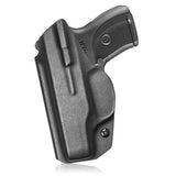 Pistol Holster for Ruger LC9, Kydex, Inside Waistband or Belt Clip Carr