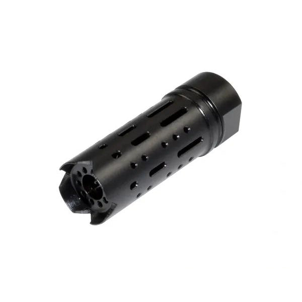 1/2x28 Muzzle Brake For AR-15, Steel, Black
