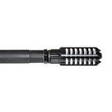 Competition Grade Muzzle Brake Recoil Compensator For AR-15 .223/5.56 Nato, 1/2"x28 Thread, Steel With Black Phosphate Finish