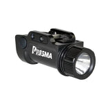 Presma Pistol / Handgun Tactical Light (1000 Lumens, Rail-mounted, Rechargeable)