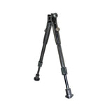 Tall Bipod For Picatinny Handguard Rail, Aluminum, Folding, Height Adjustable 9.75" To 12"