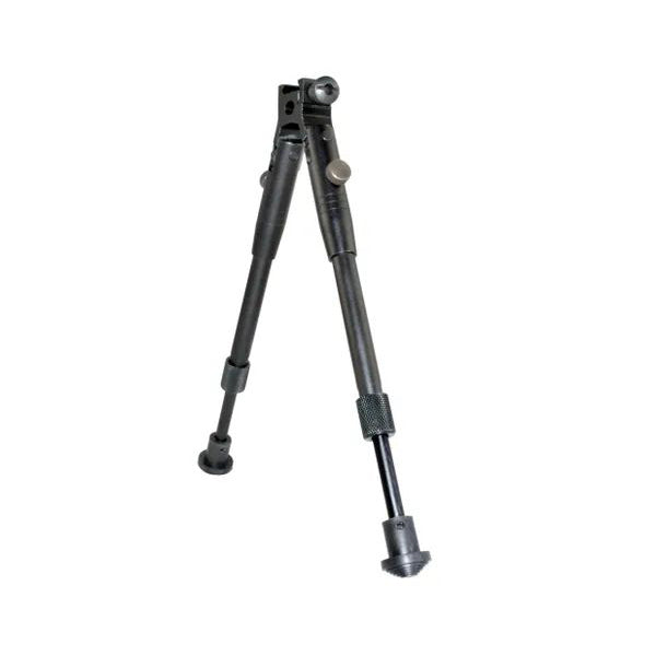 Tall Bipod For Picatinny Handguard Rail, Aluminum, Folding, Height Adjustable 9.75" To 12"