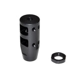 5/8x24 .308 Muzzle Brake For .308, Steel, Black