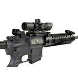 AR Rear Backup Sight, Flip-up - Aluminum - Black
