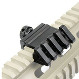 TACPOOL Offset 45 Degree 4 Slot Picatinny Rail Mount
