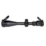 Presma Rxr Professional Series 6-24x50 Precision Scope, Side Ao, Rgb Rxr Glass Reticle, Fully Multi-coated, Mount, Batteries, Sunshade Inlcuded