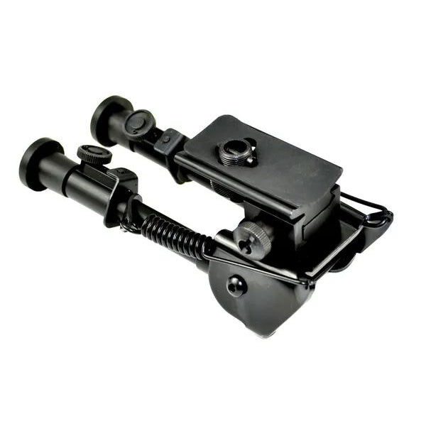 Sling Stud Bipod / Picatinny Bipod, Aluminum, Folding, Height Adjustable 5.5" To 8"