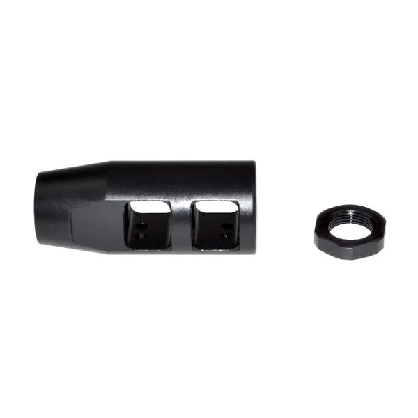 5/8x24 .308 Muzzle Brake For .308, Steel, Black