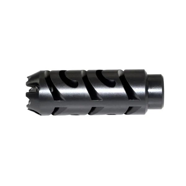 1/2x28 Muzzle Brake For AR-15, Steel, Black