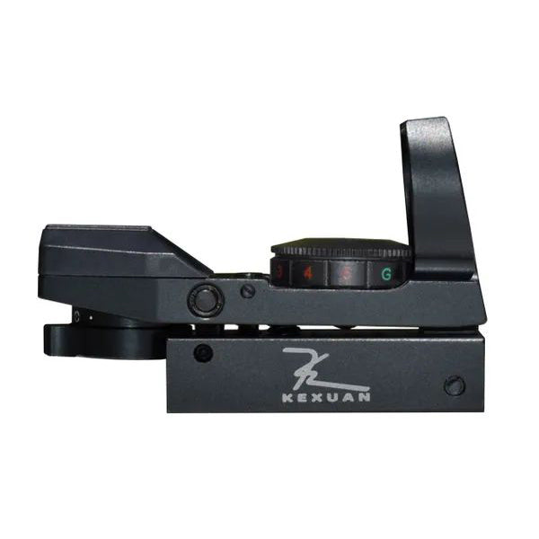 Kexuan Mini Reflex Red/green Dot Sight - 4 Reticle Patterns, Picatinny Mount