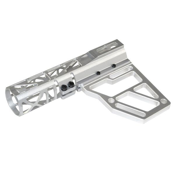 TACPOOL Super Light-Weighted Skeletonized AR Pistol Arm Brace, Anodized Aluminum