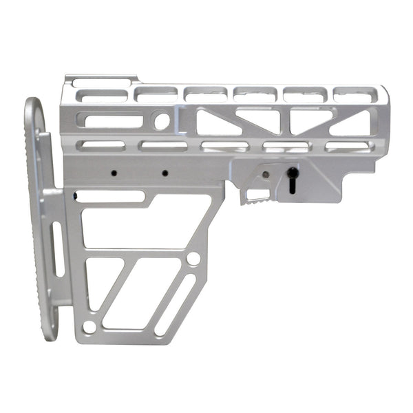 TACPOOL Super Light-Weighted Skeletonized 223/5.56/308 Mil Spec Buttstock, Anodized Aluminum